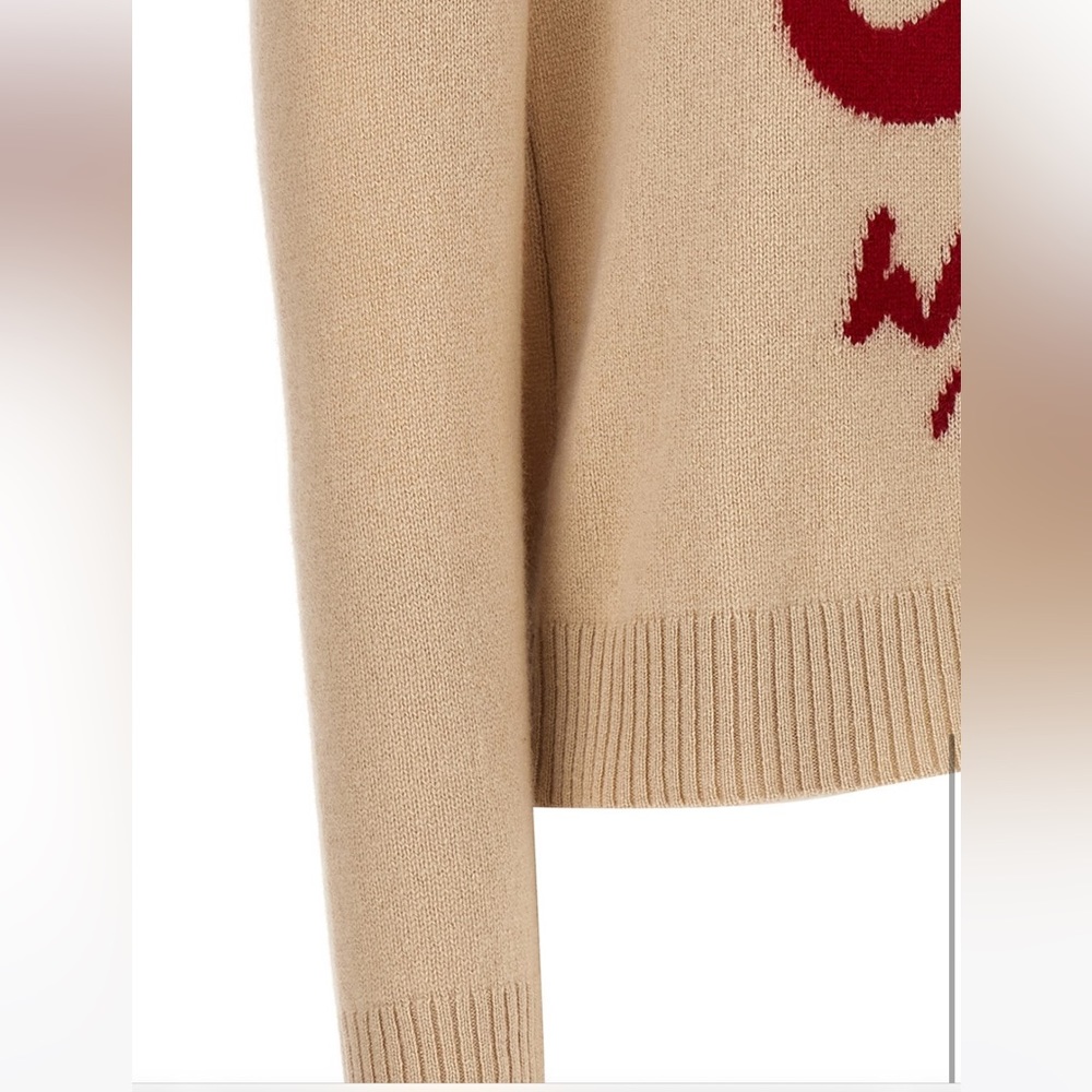 SOLD OUT! NWT WEEKEND MAX MARA ‘ADELCHI’EAR OF DRAGON CASHMERE CREW-NECK SWEATER - Picture 8 of 10